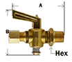 Compression x MPT Shut Off Cock Diagram